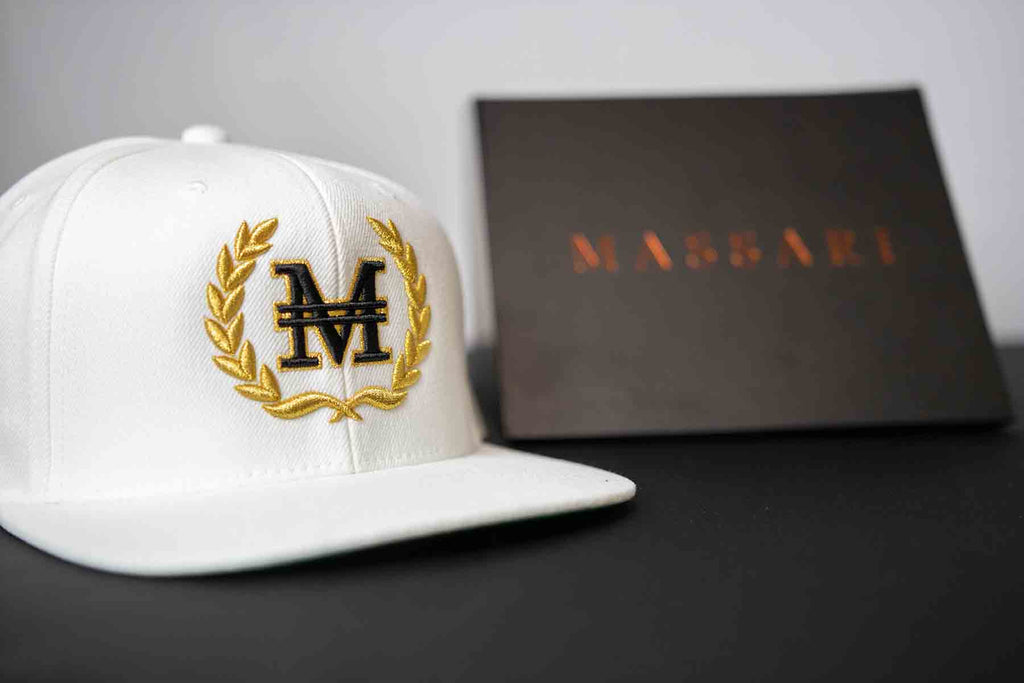 White M Life Snap Back